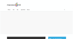 Desktop Screenshot of macosworld.ru